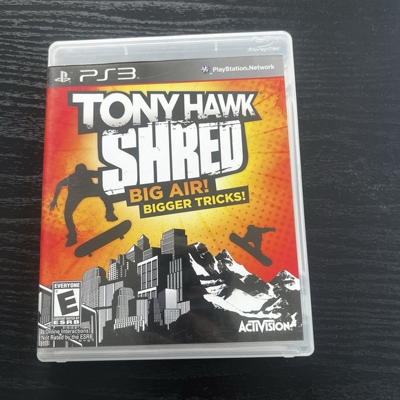 Tony Hawk: Shred (Sony PlayStation 3, PS3, 2010) No Manual Tested - Picture 1 of 5